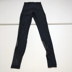 LULULEMON Clear The Court 28" Tights Luxtreme Optic Black Sz 2